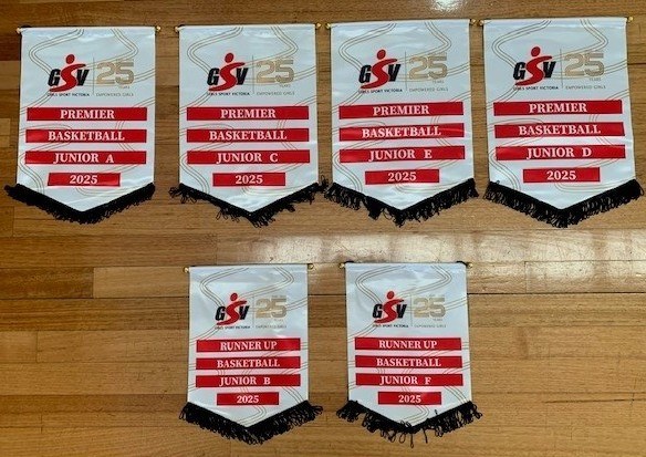 Junior Bball pennants