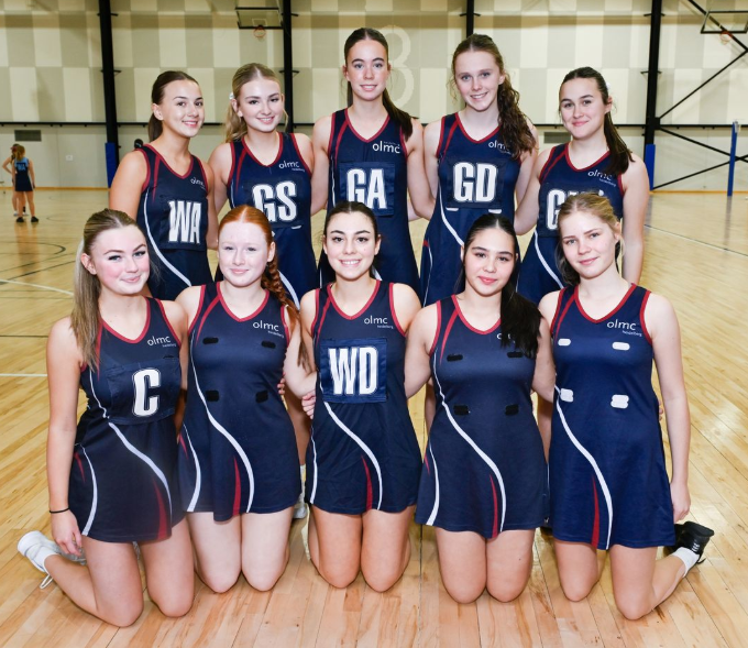 Intermediate GSV Netball B Team Finals RUNNERS UP