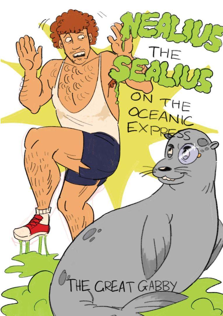 The Great Gabby Nealius The Sealius On The Oceanic Express Page 01